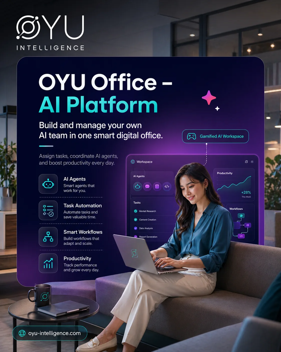 OYU Office AI screen 2